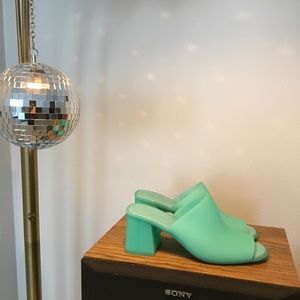 JEFFERY CAMPBELL JELLY MULES